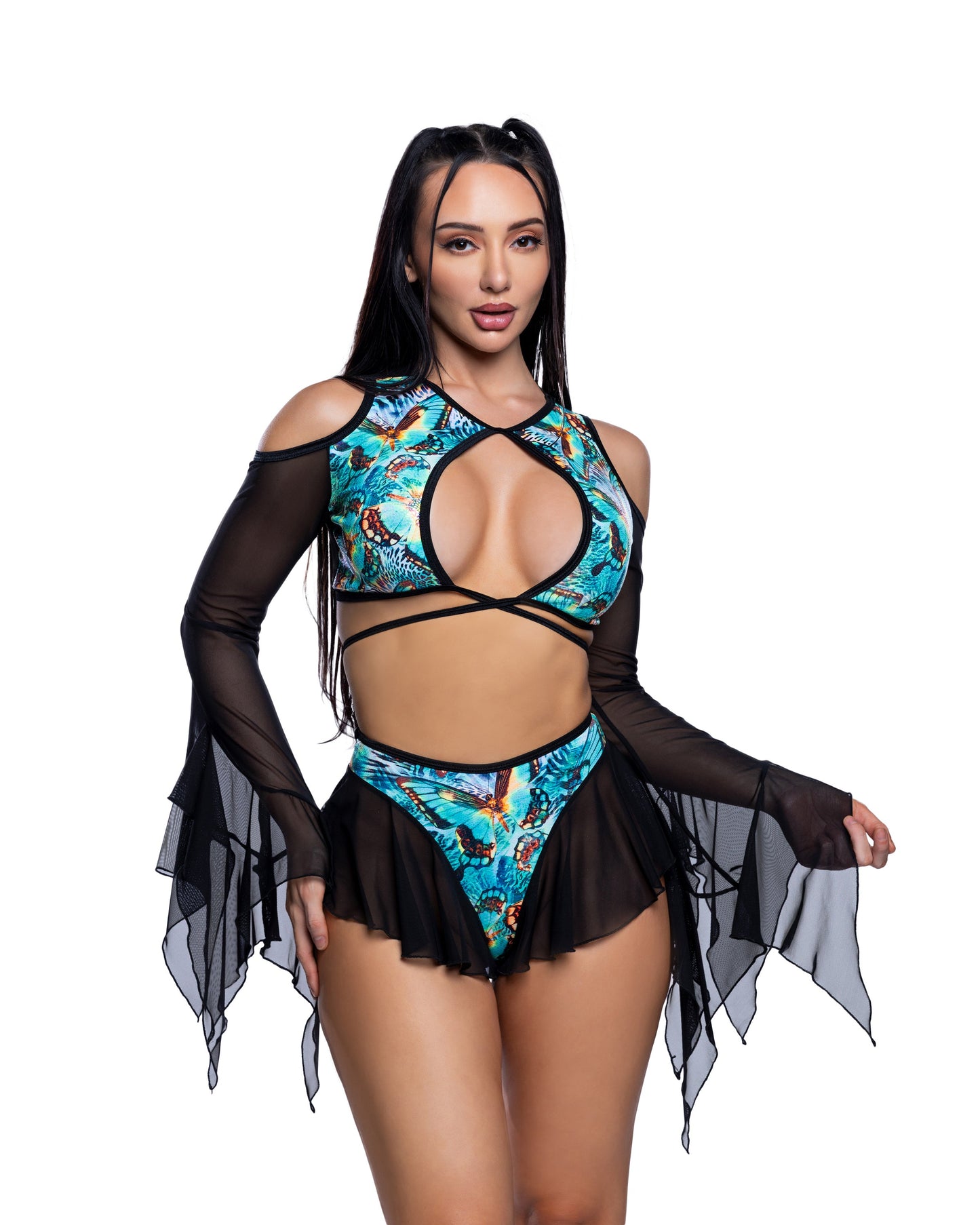 JR265 - Butterfly Flow Top
