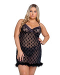 PBLI105 - Playboy Bunny Noir Chemise