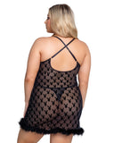 PBLI105 - Playboy Bunny Noir Chemise