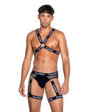 PBLI136 - Playboy Mens Dark Room Suspender Set