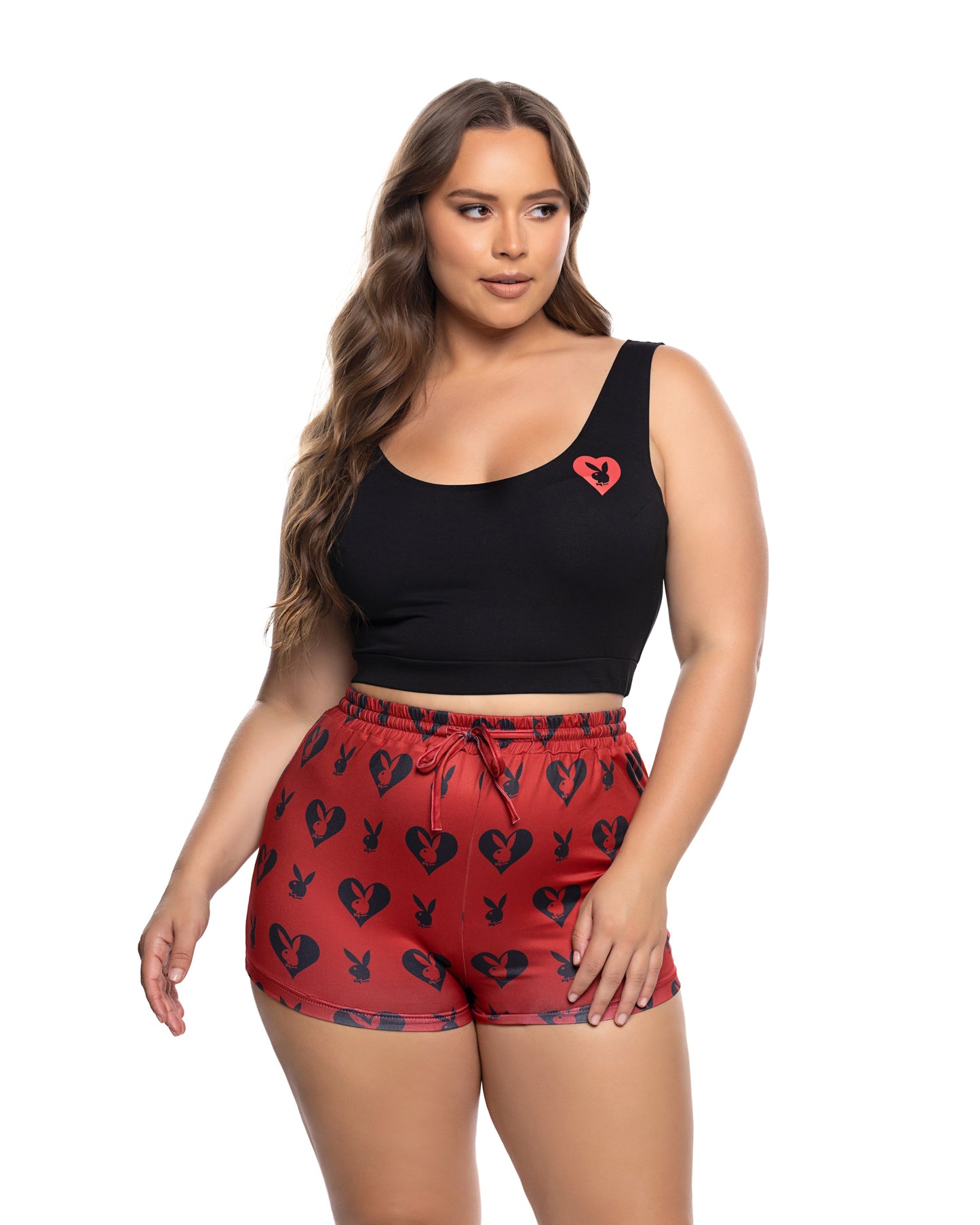 PBLI180 - Sweetheart Bunny 2pc Lounge Short Set
