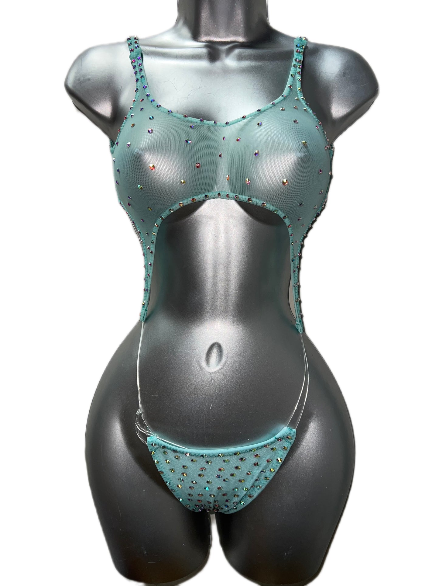 BABY BLUE ONE PIECE