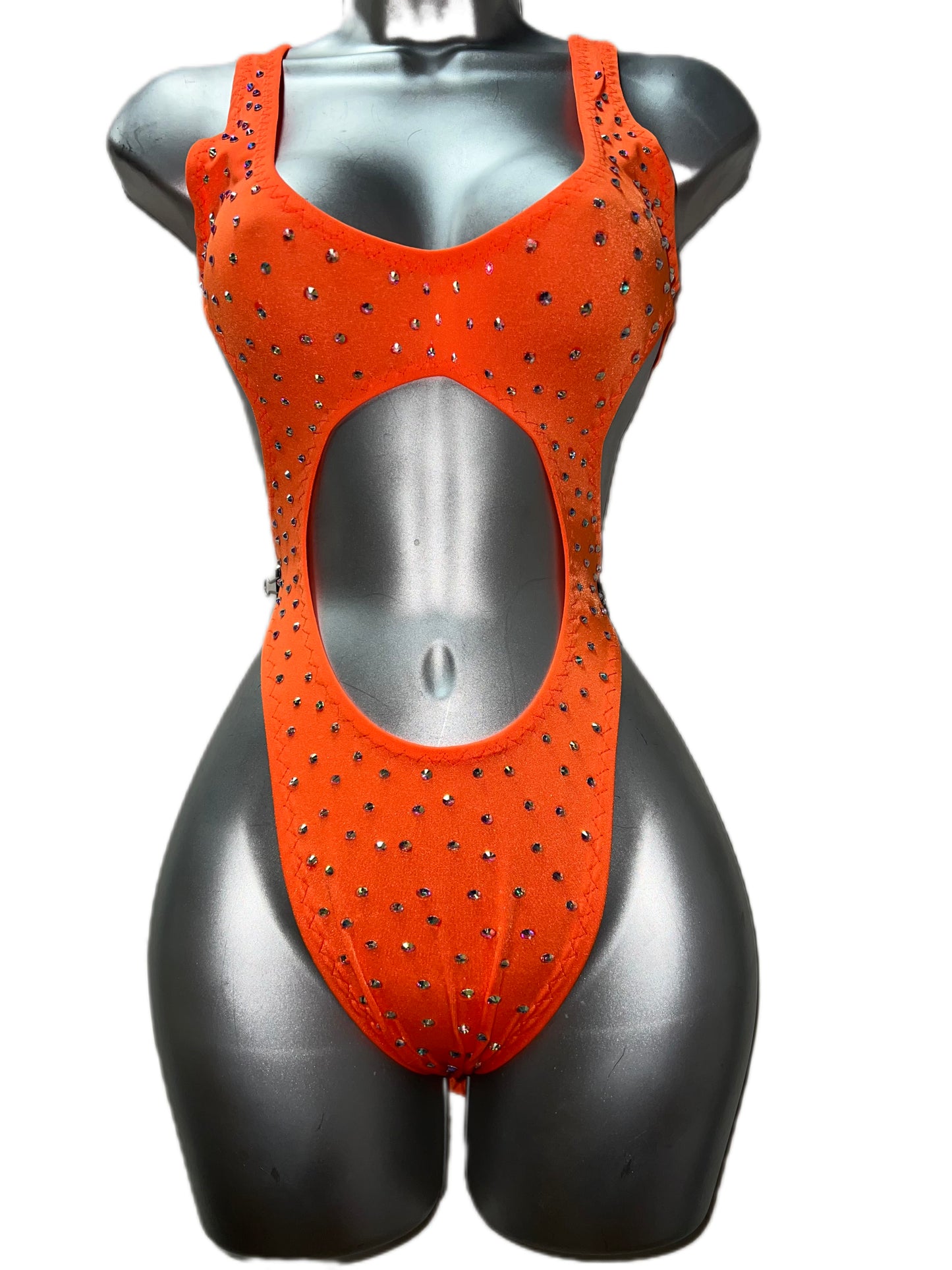 ORANGE BODYSUIT