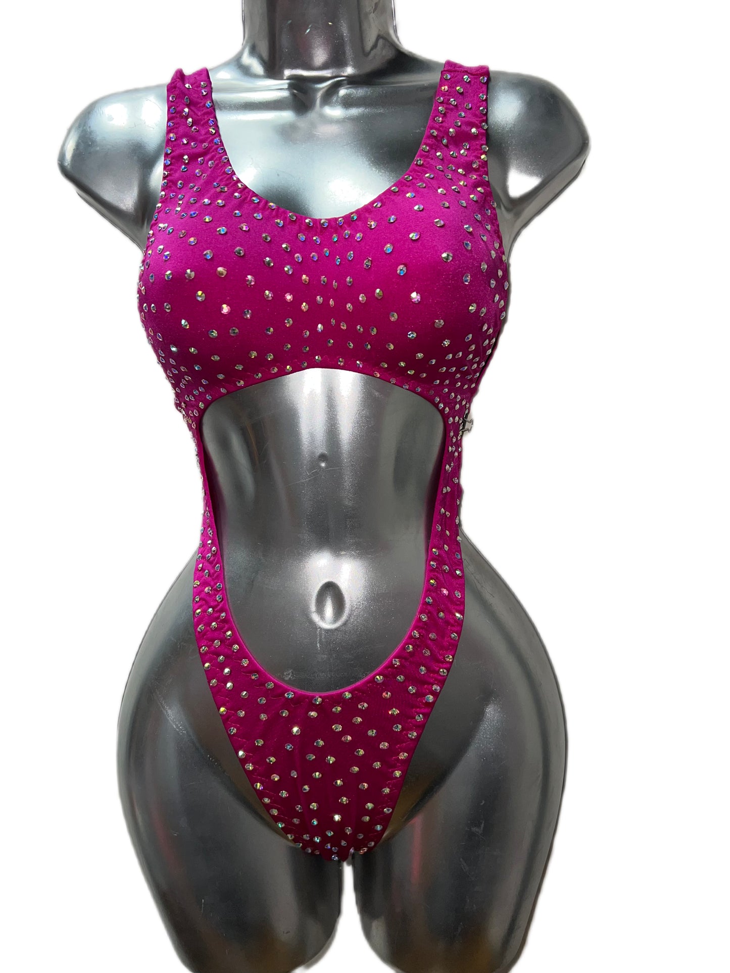 PINK ONE PIECE BODYSUIT