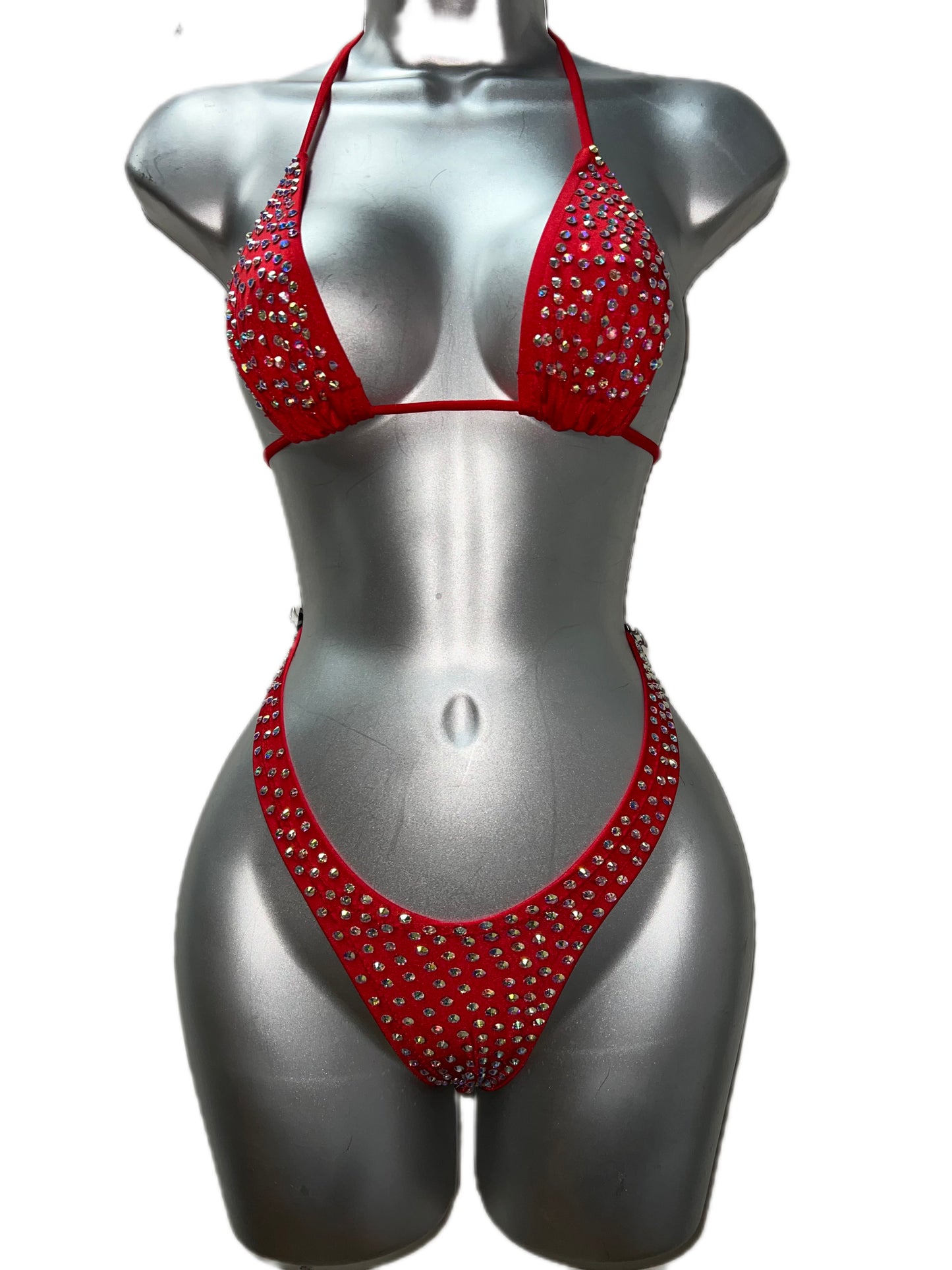 RED TWO PIECE