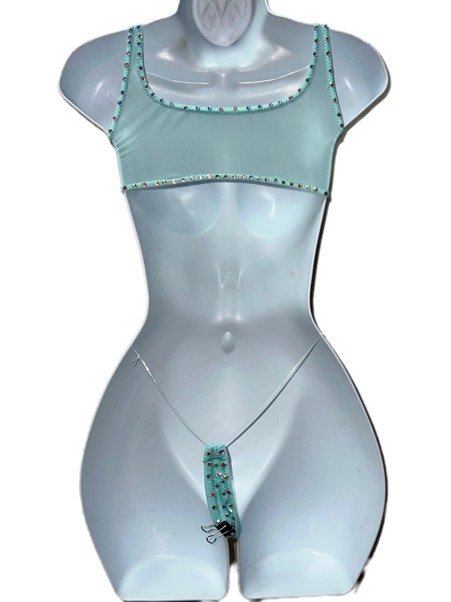 BABY BLUE ONE PIECE