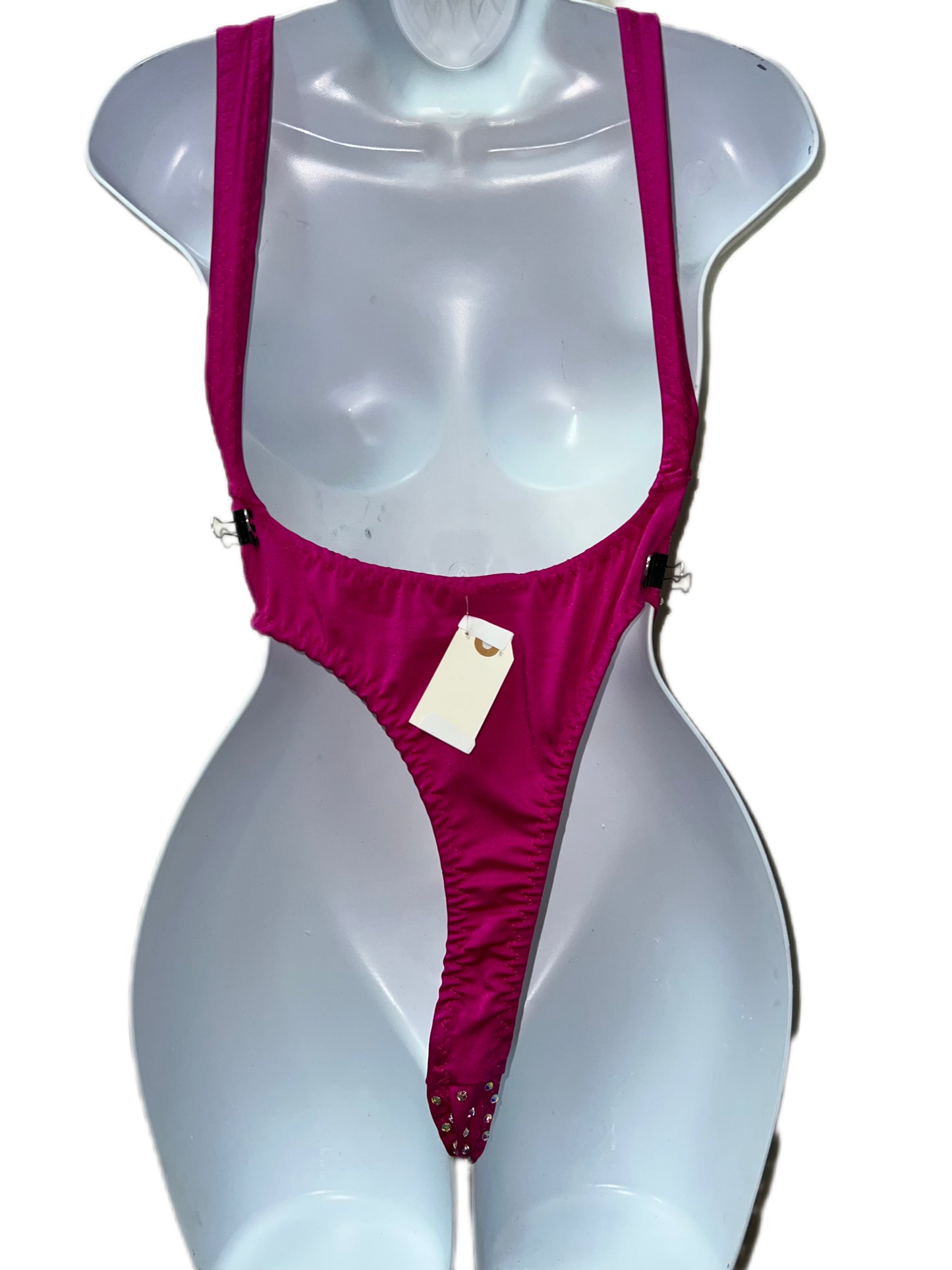 PINK ONE PIECE BODYSUIT