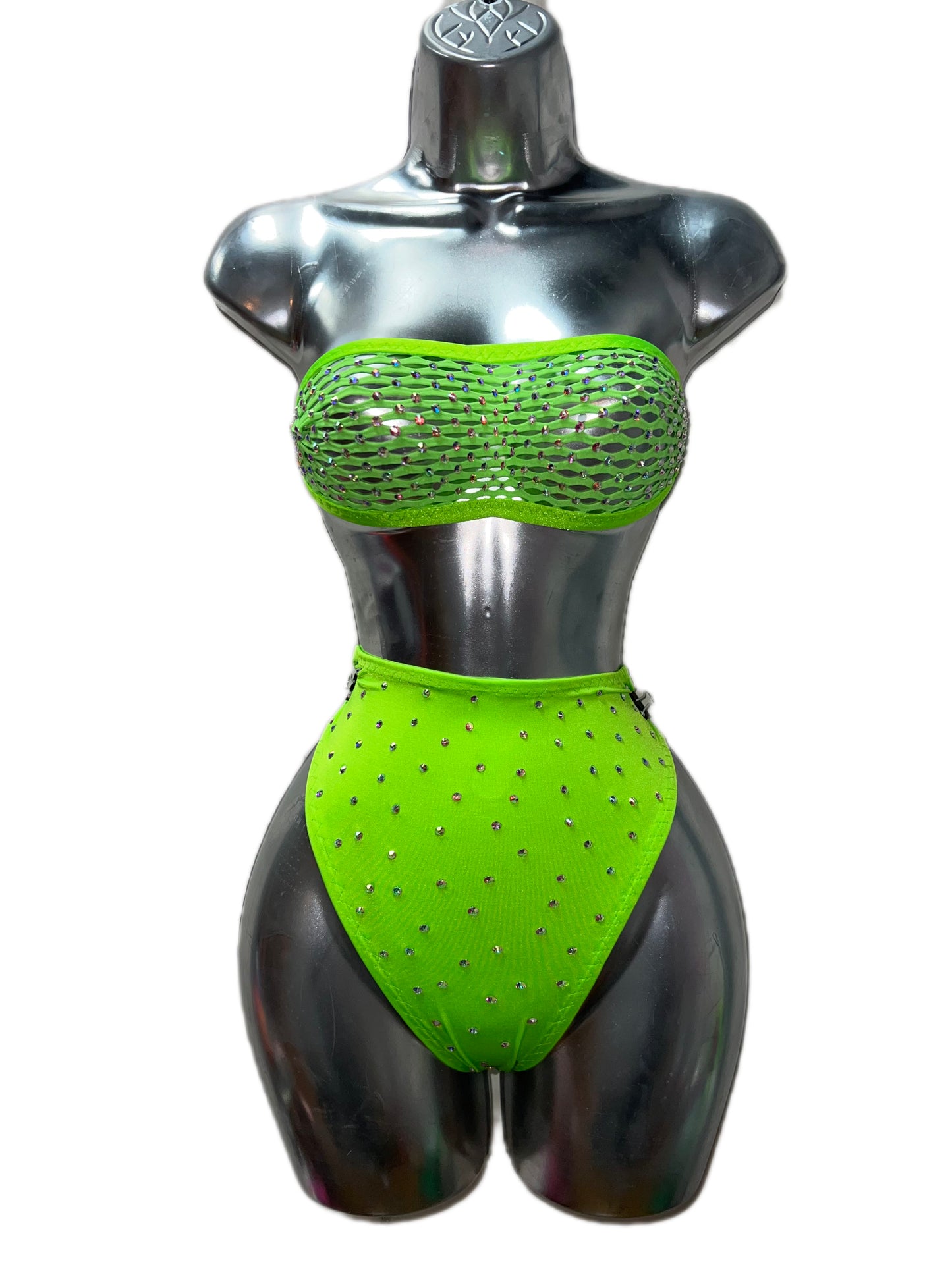 NEON GREEN TWO PIECE