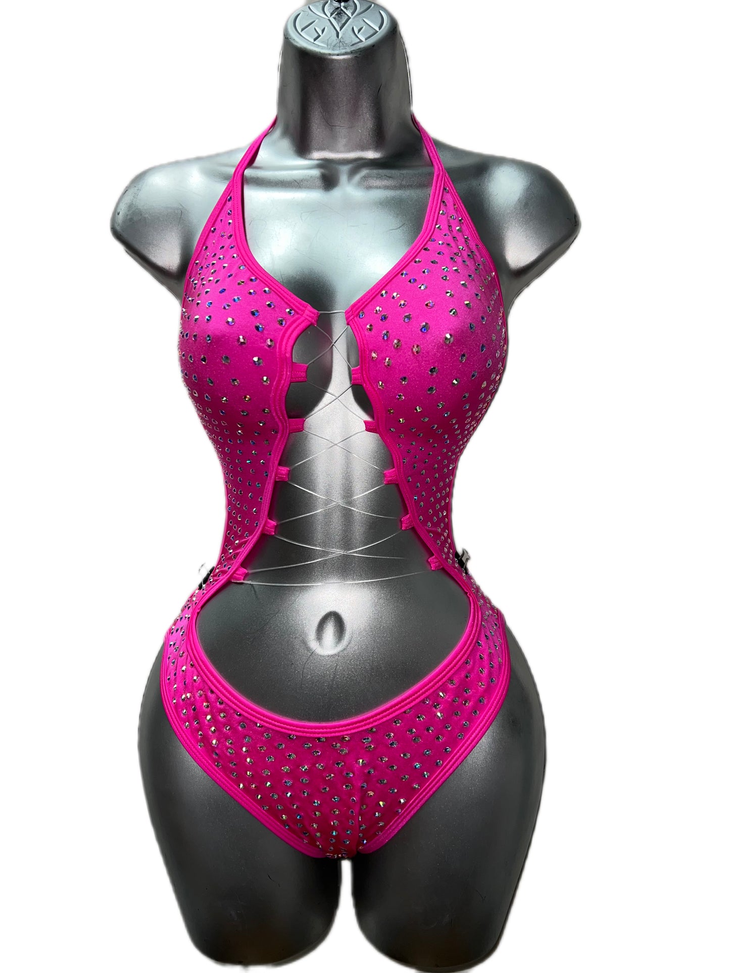 HOT PINK ONE PIECE