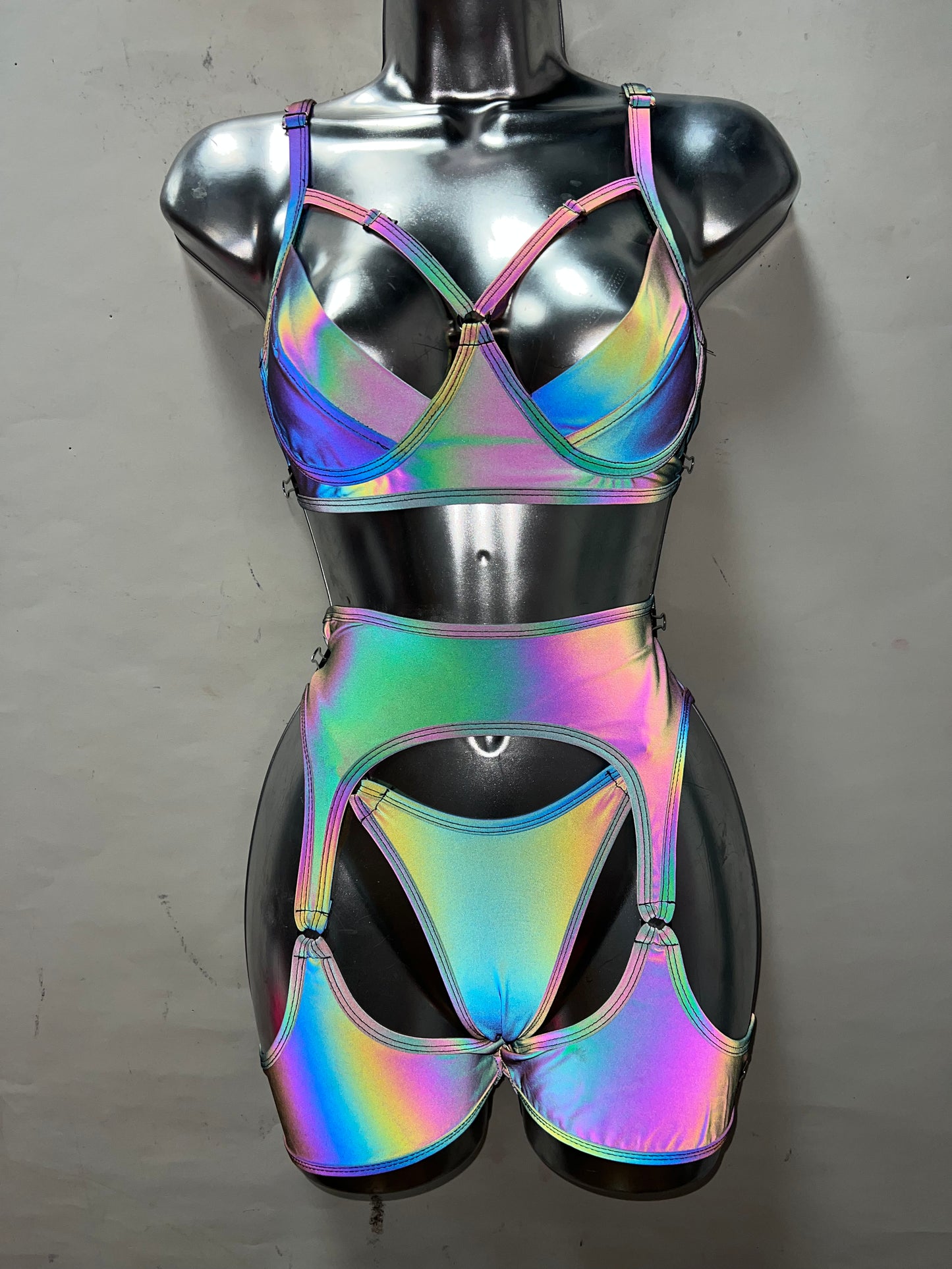 Reflective 3PC Chap Set