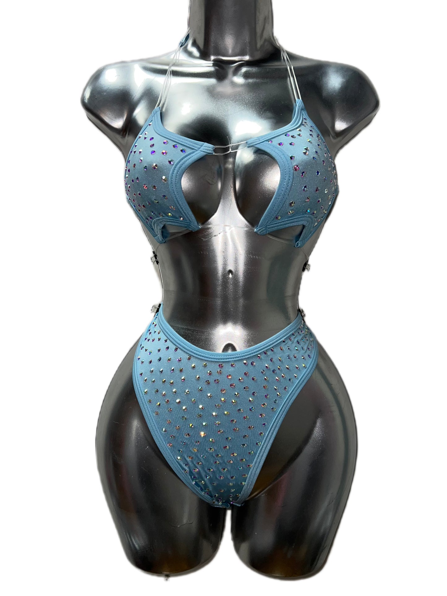 BABY BLUE STAR TWO PIECE