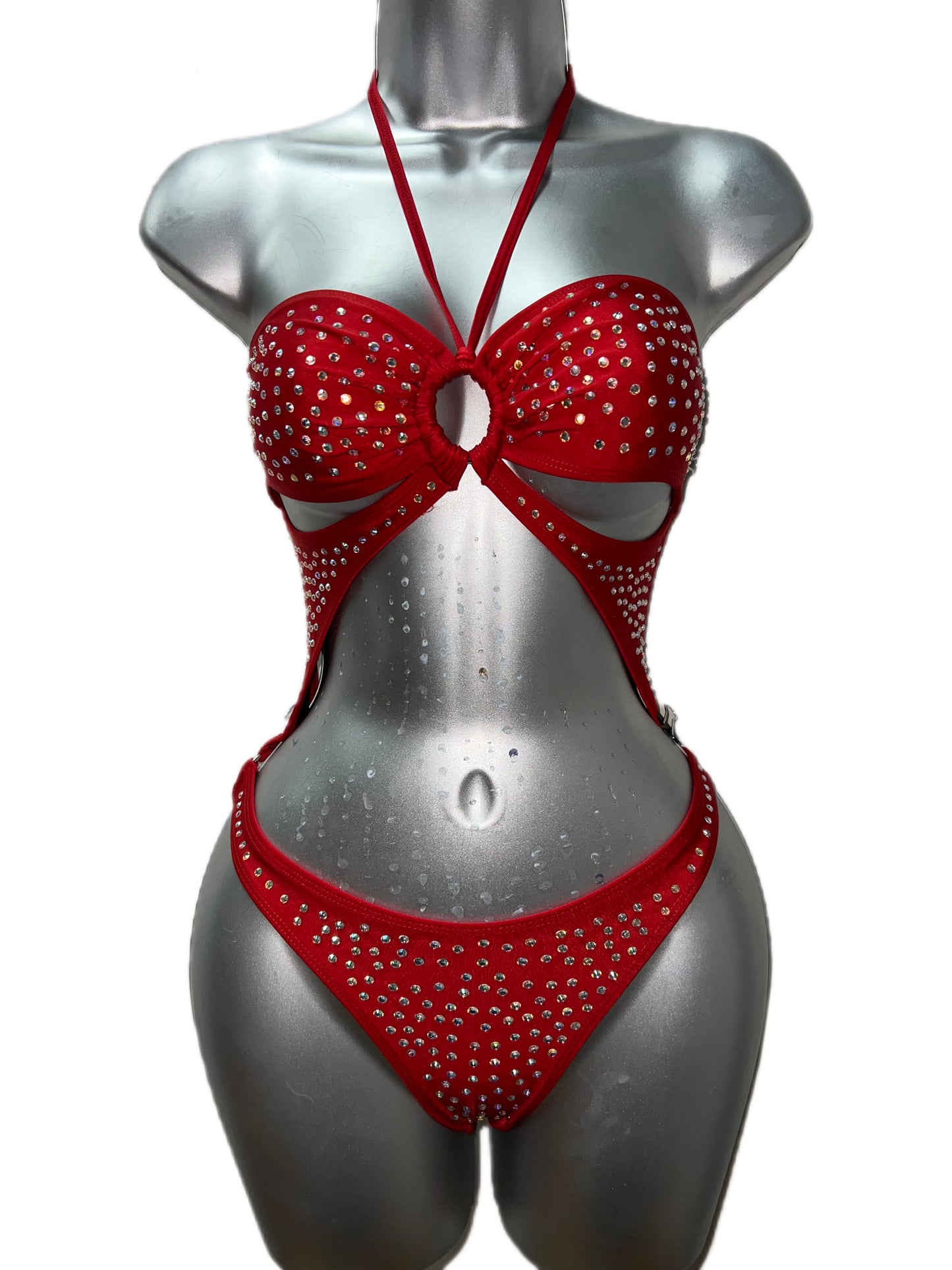RED BODYSUIT