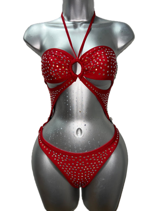 RED BODYSUIT