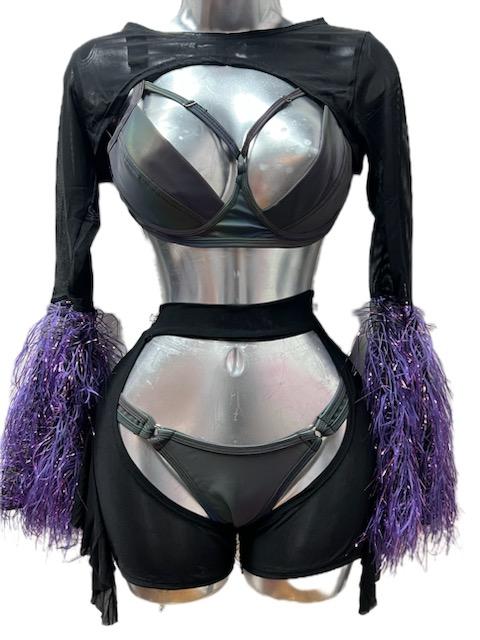 FOUR PIECE REFLECTIVE SET