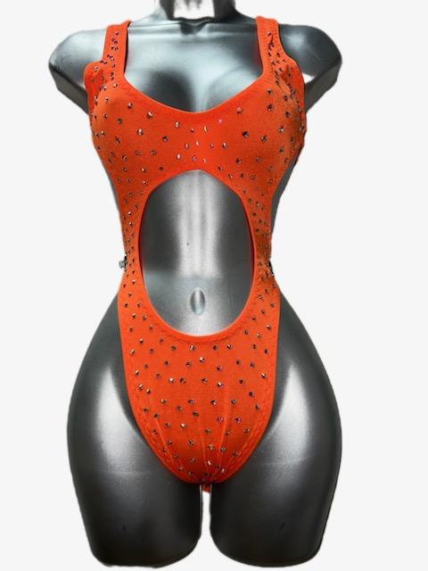 ORANGE BODYSUIT
