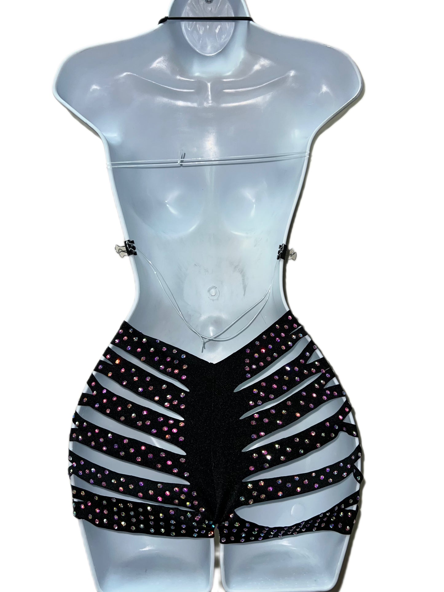 BLACK STAR SHORTS TWO PIECE