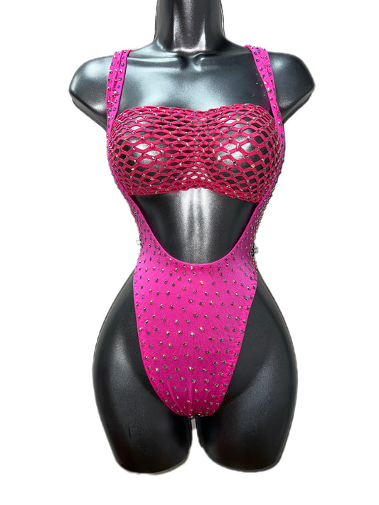HOT PINK TWO PIECE