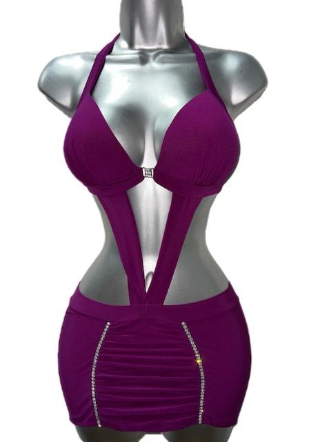 PURPLE DRESS