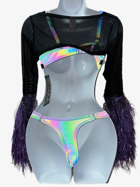 FOUR PIECE REFLECTIVE SET