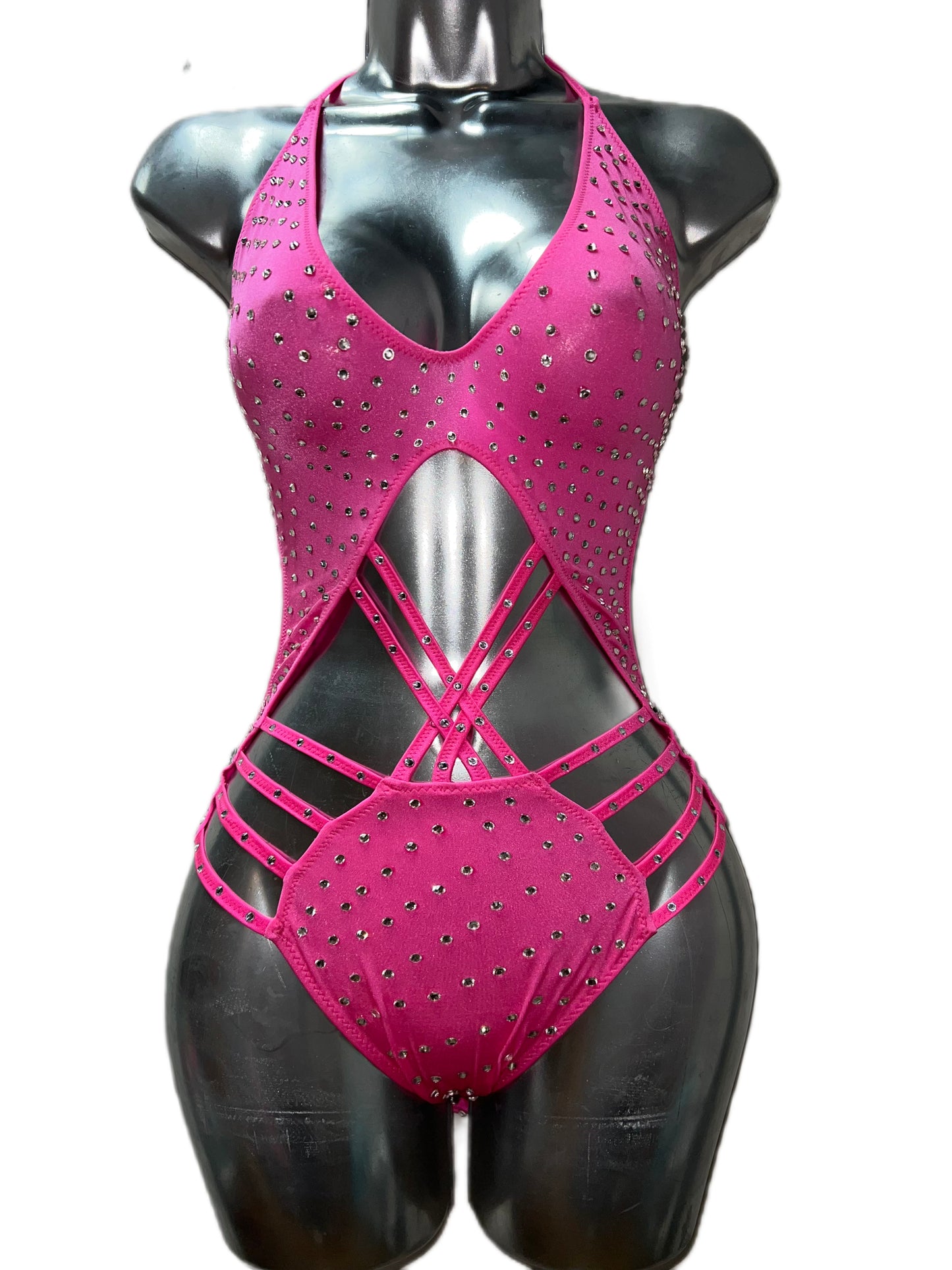 HOT PINK BODYSUIT
