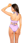 JR183 - Wrap Halter and Short Set