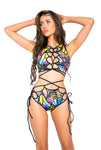 JR188 - Lace-Up Top