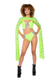 JR201 - Sequin Drop Sleeve Shrug