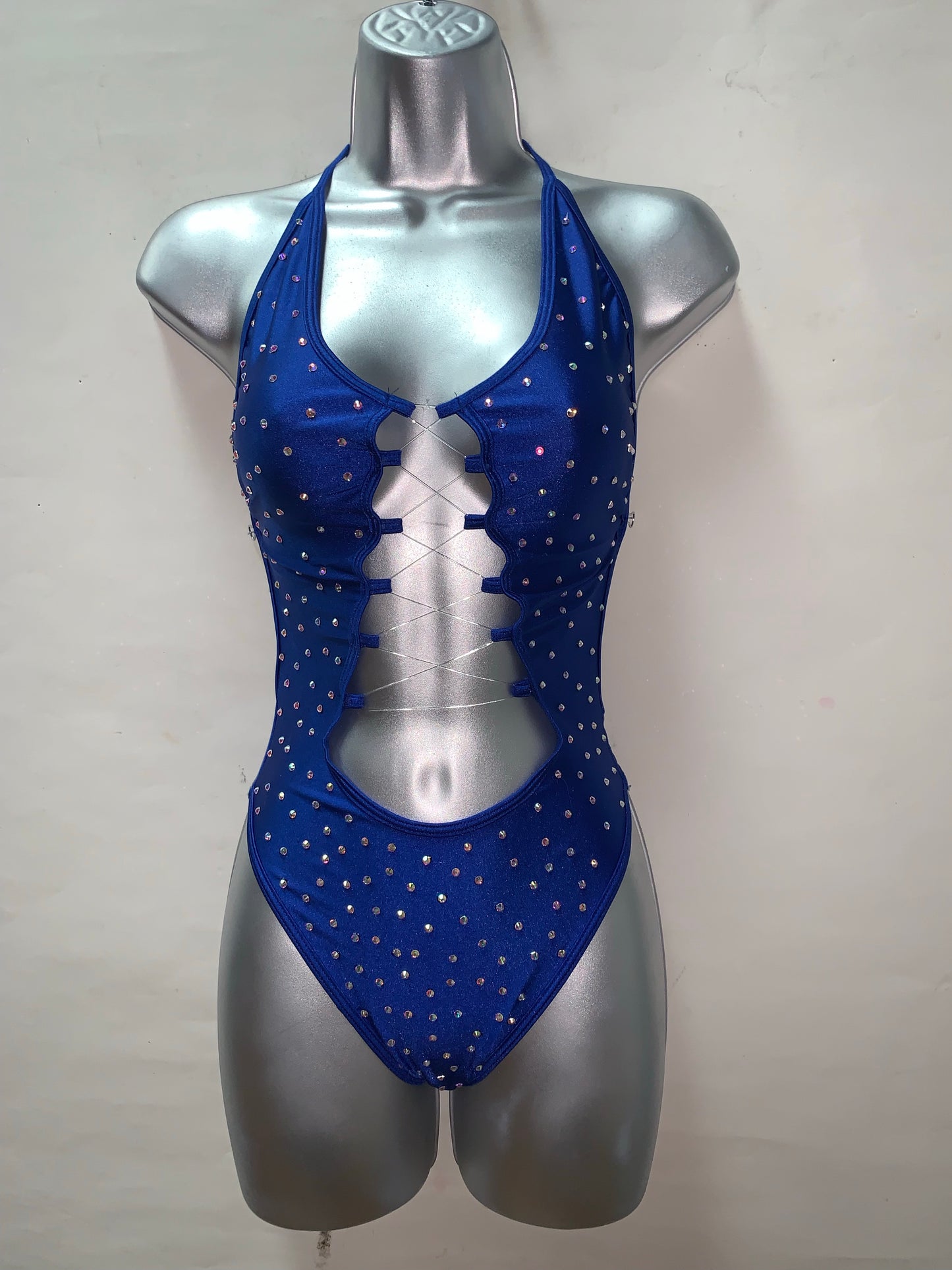One Piece Rhinestone Ensemble
