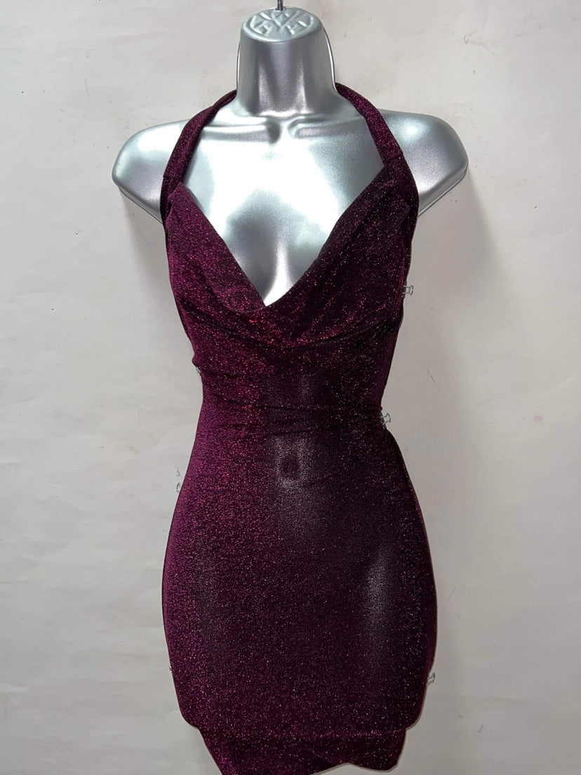 RED SPARKLY DRESS