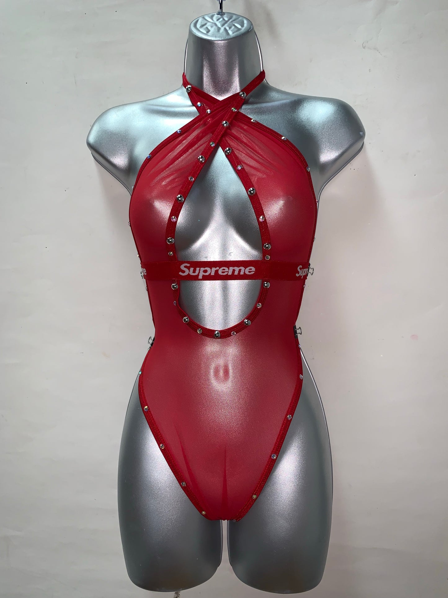 One Piece Rhinestone Ensemble