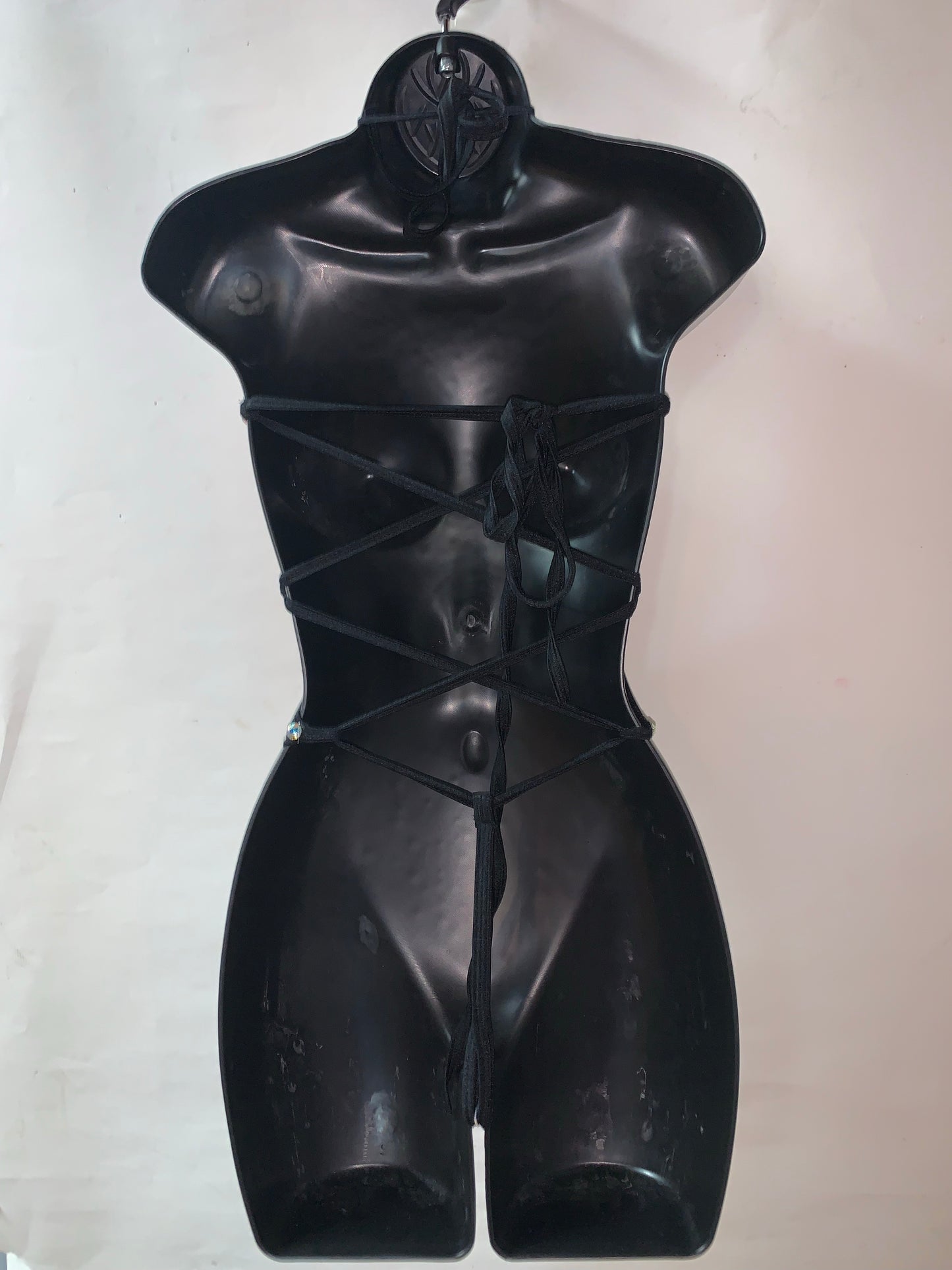 One Piece Rhinestone Ensemble