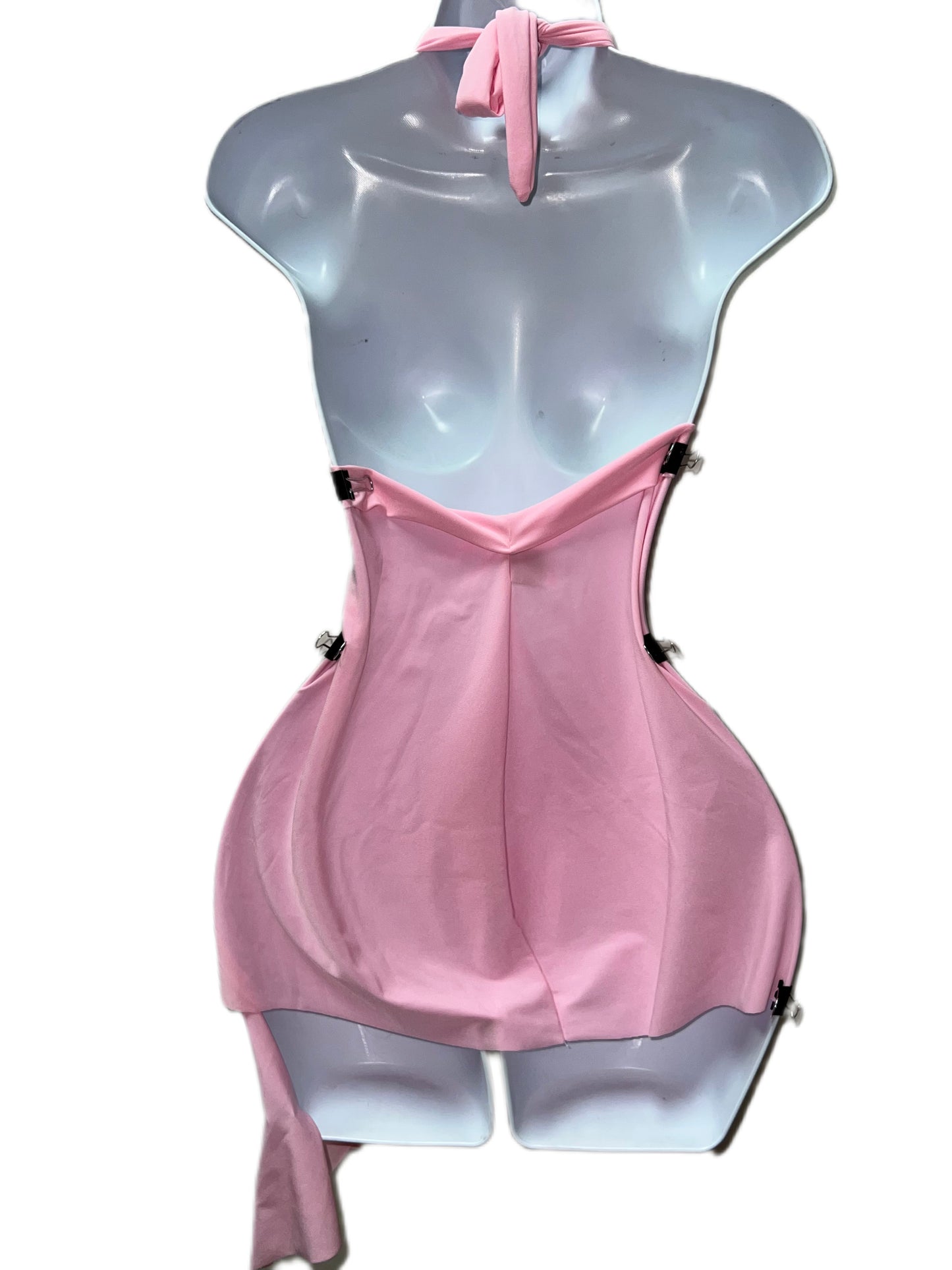 BABY PINK MINI DRESS