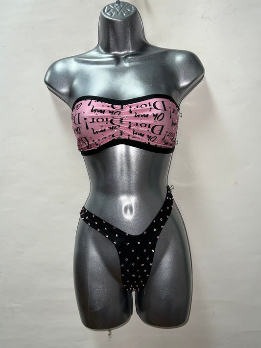 Two Piece Thong Short Set