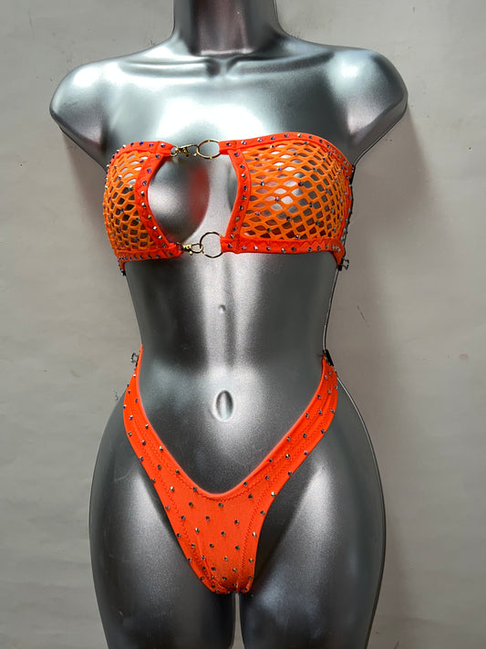 Two Piece Orange Set