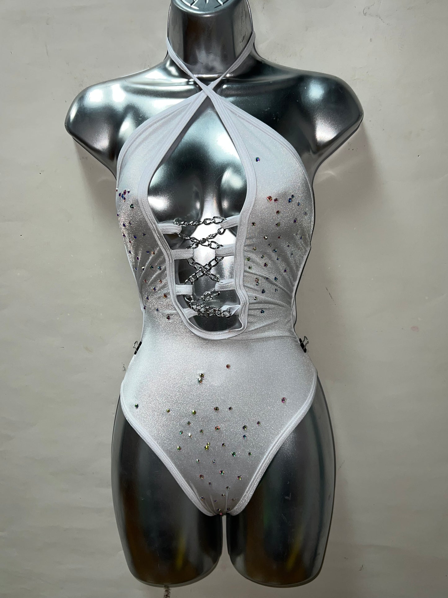 One Piece Rhinestone Ensemble