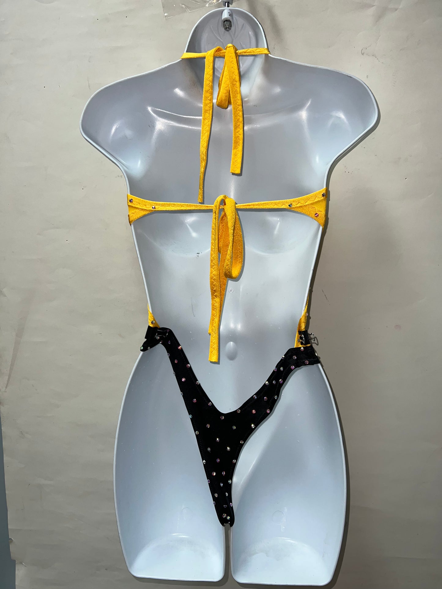 Two Tone One Piece Ensemble