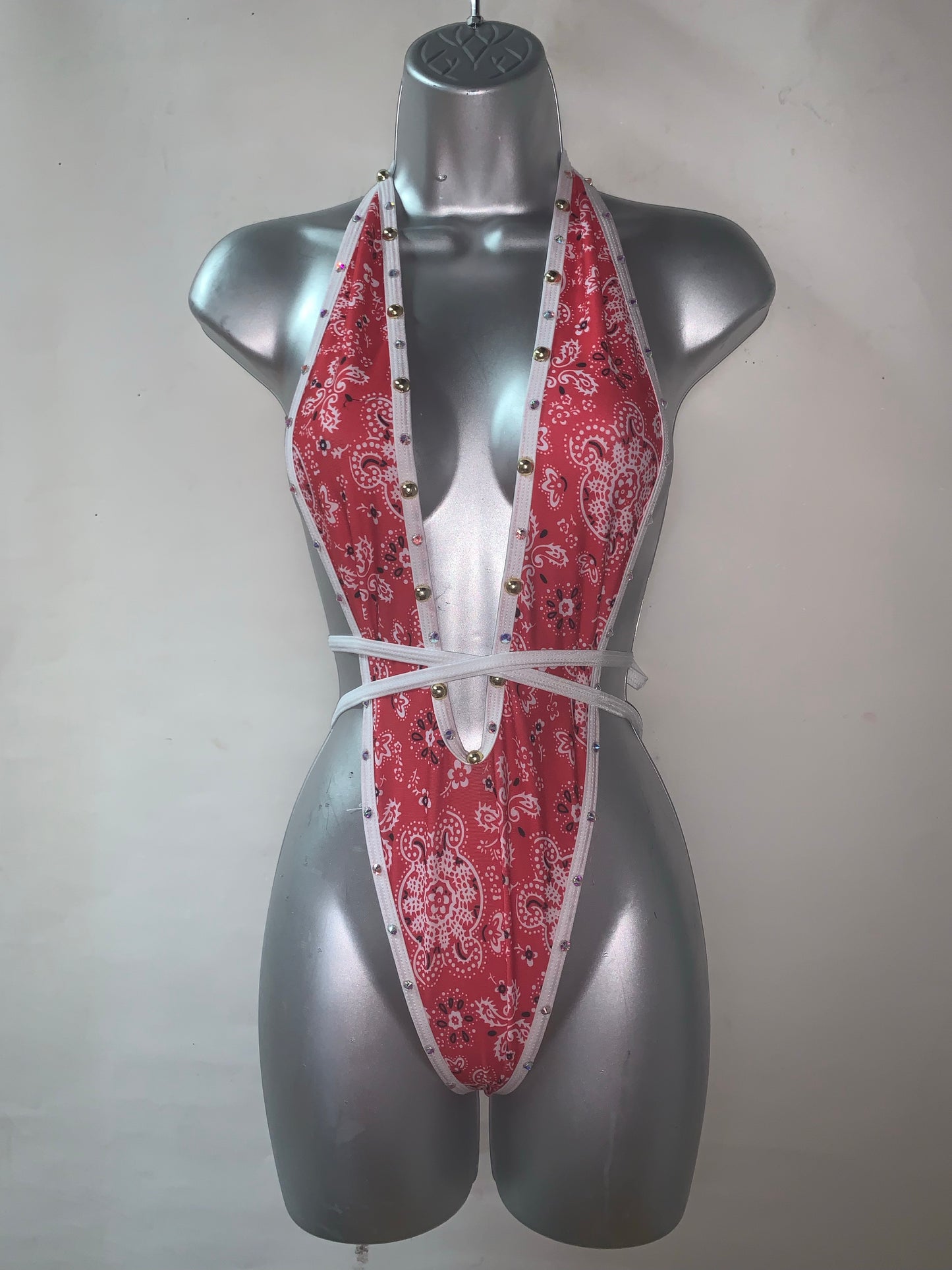 One Piece Rhinestone Ensemble
