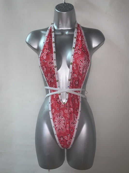 One Piece Rhinestone Ensemble