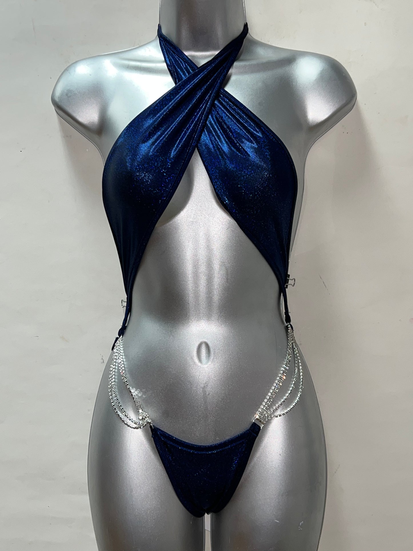 One Piece Rhinestone Ensemble