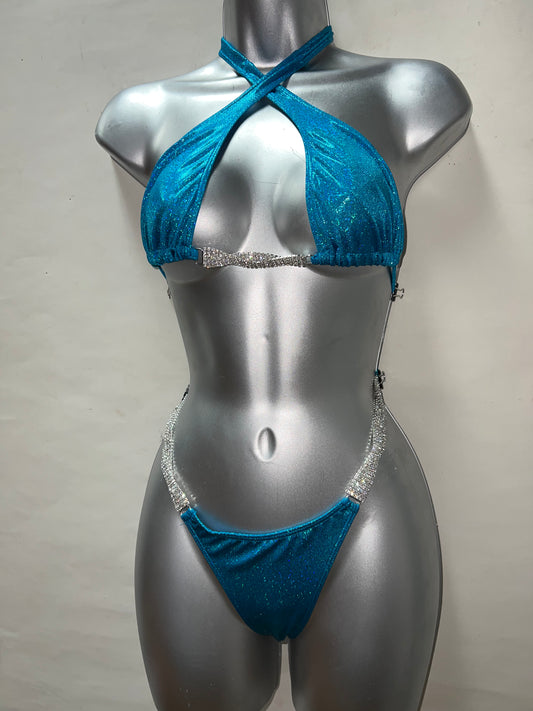 TwoPiece Rhinestone Set