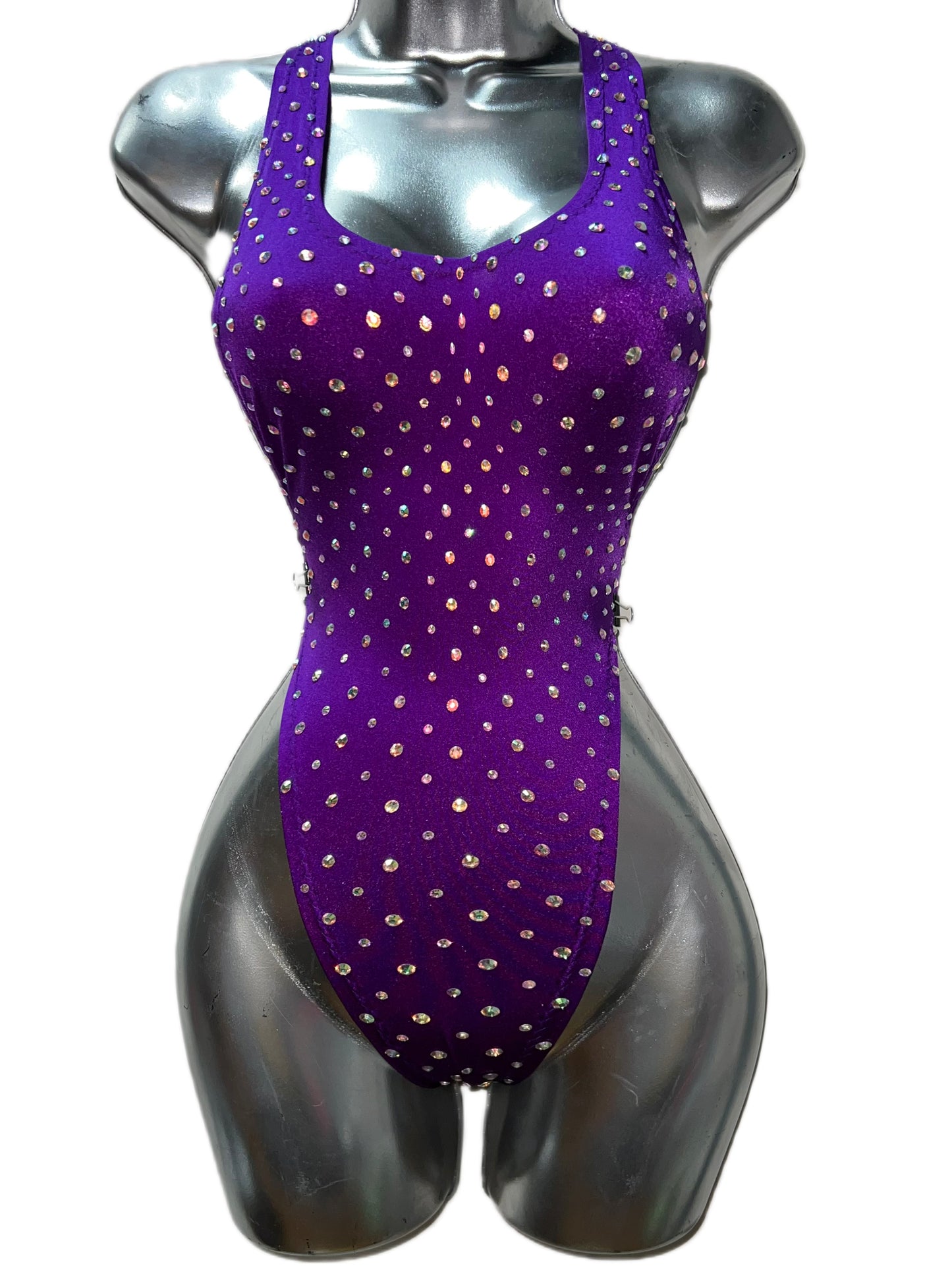 PURPLE ONE PIECE OUTFIT