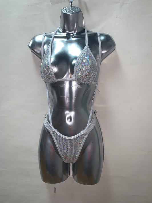 TWO PIECE SILVER SLINGSHOT