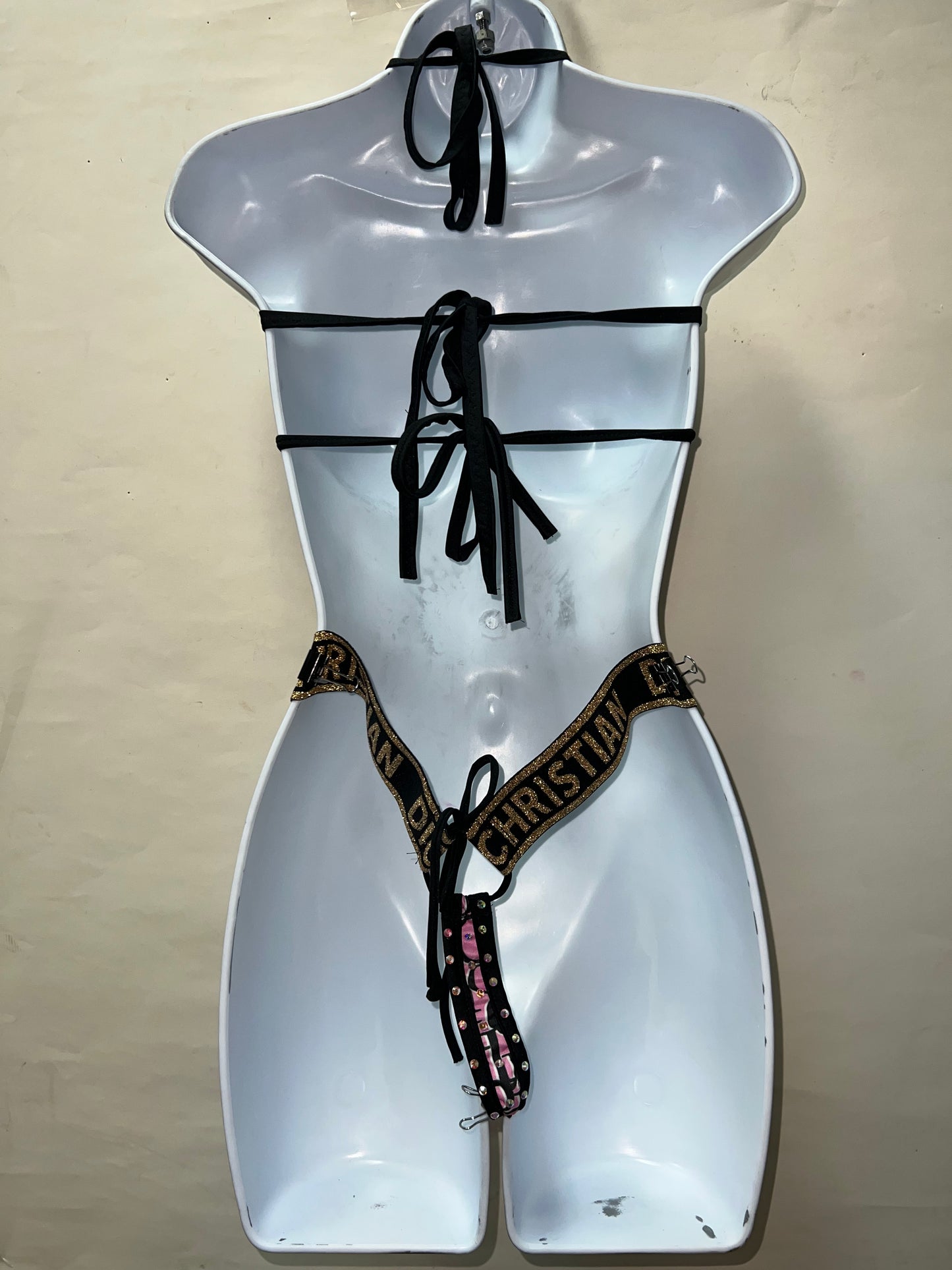 Two Piece Five StR Thong Set