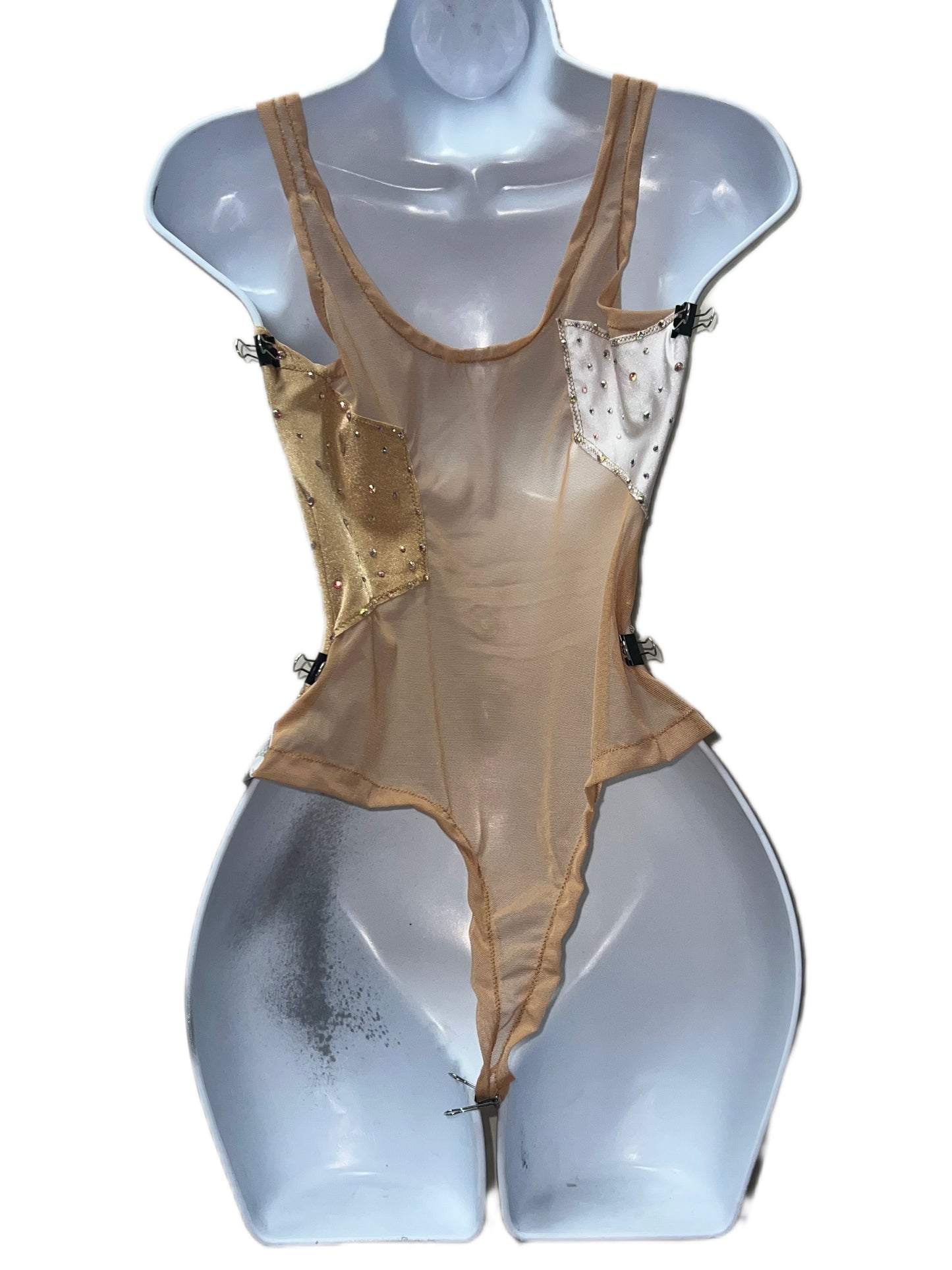 One Piece Rhinestone Ensemble