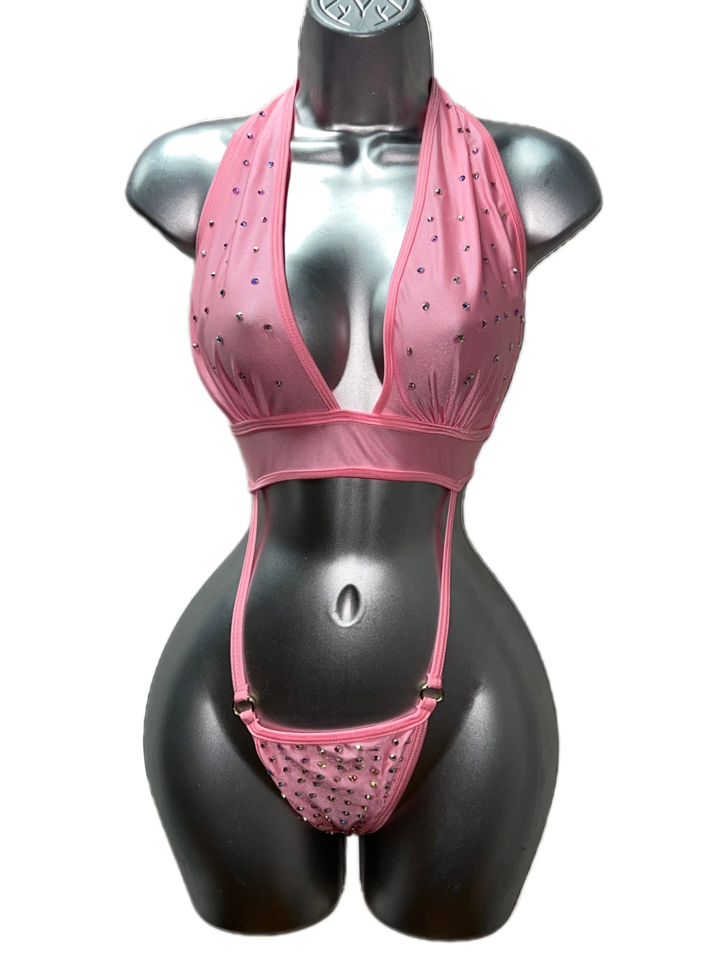 One Piece Pink Ensemble