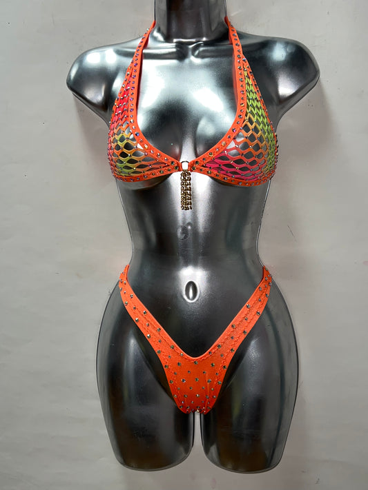 Two Piece Thong Short Set