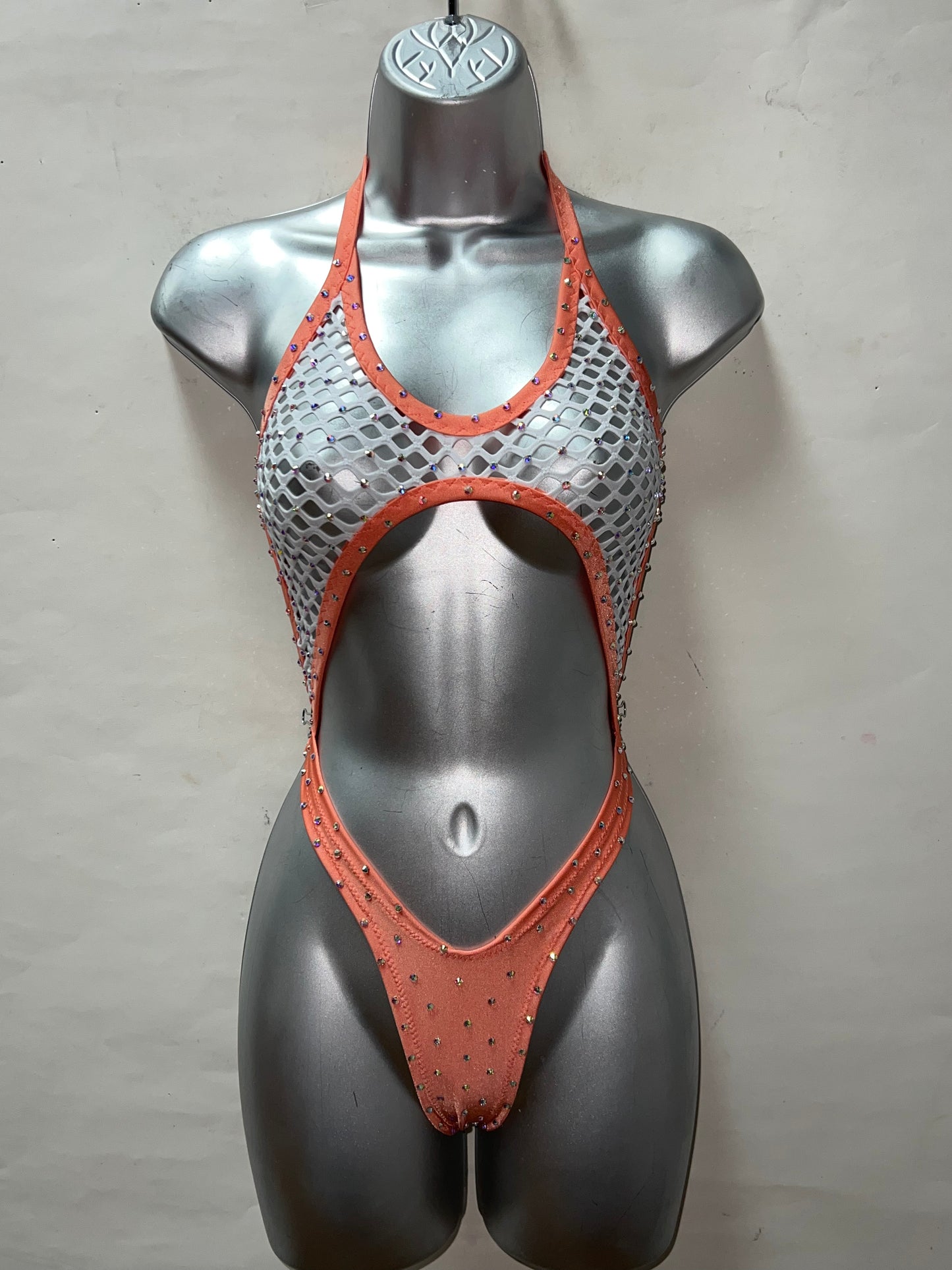 One Piece Rhinestone Ensemble