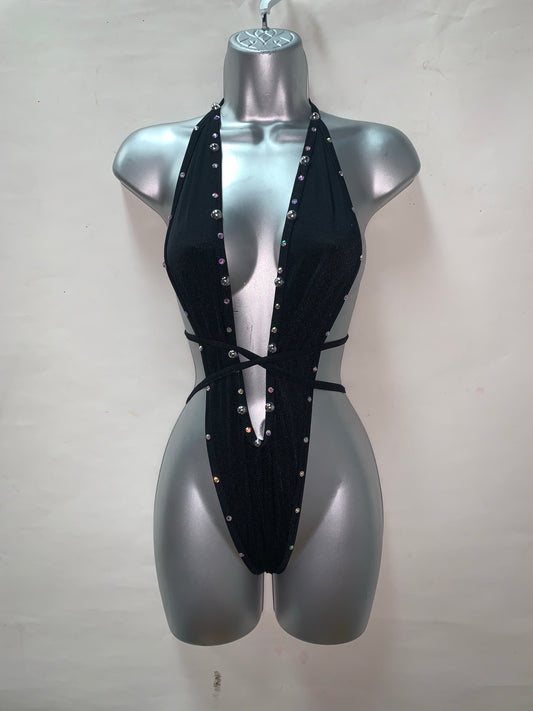 One Piece Rhinestone Ensemble