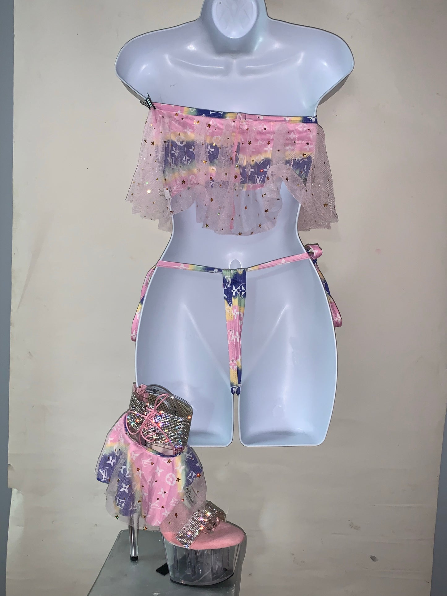 Three Piece Thong Set