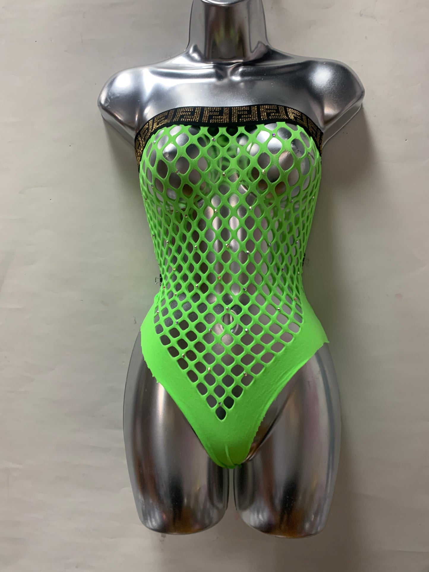 One Piece Rhinestone Ensemble